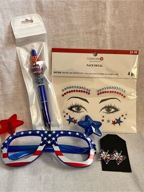 Celebrate It Patriotic Red, White & Blue  Bundle